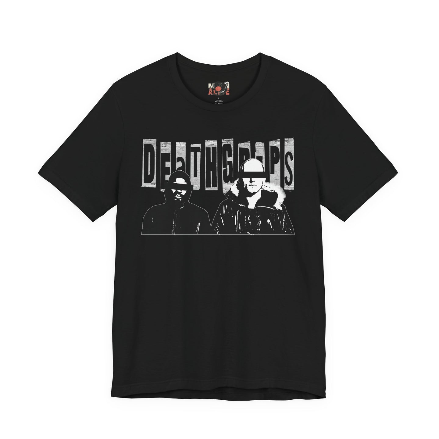 Death Grips duo photo Tee | Experimental Hip-Hop graphic shirt