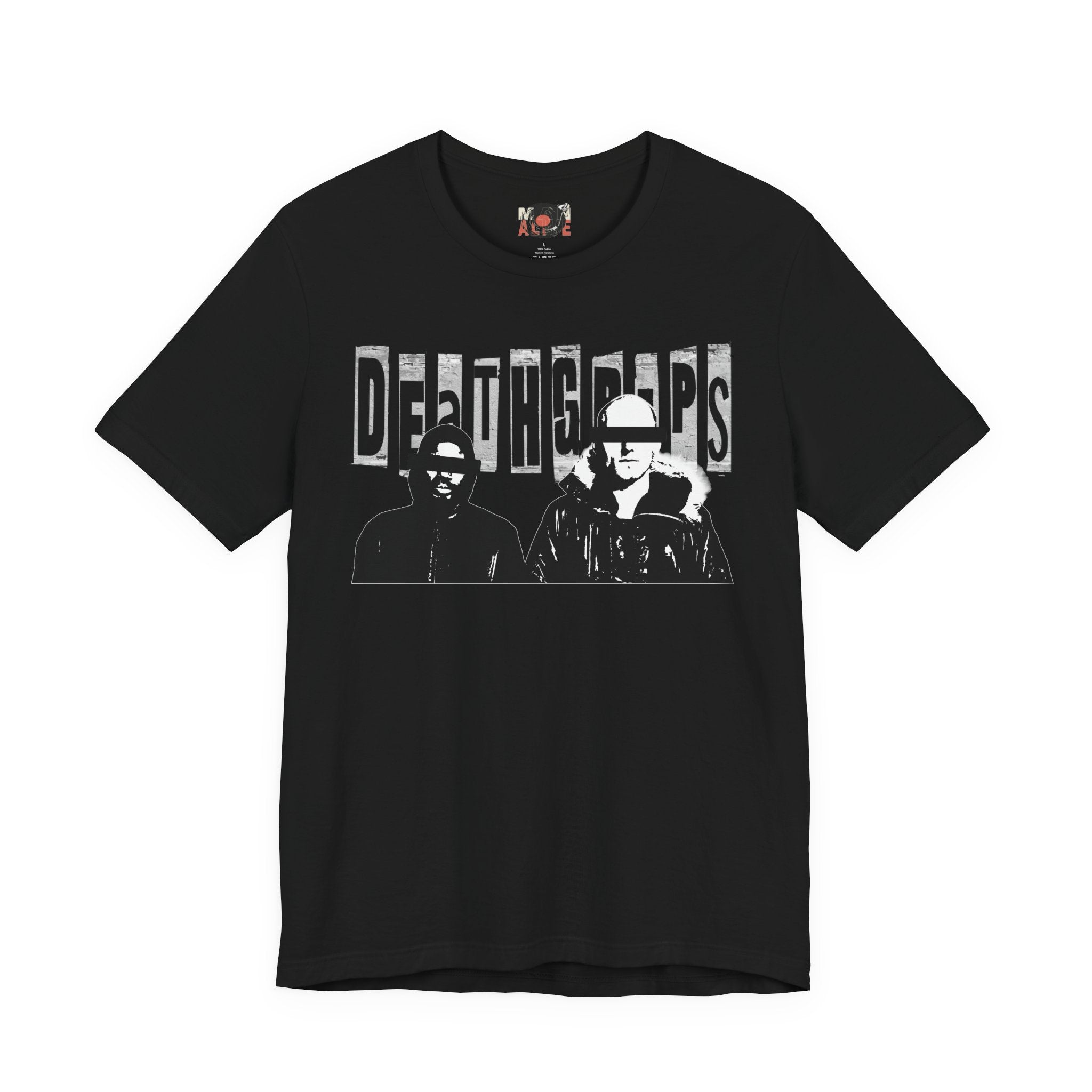 Death Grips duo photo Tee | Experimental Hip-Hop graphic shirt