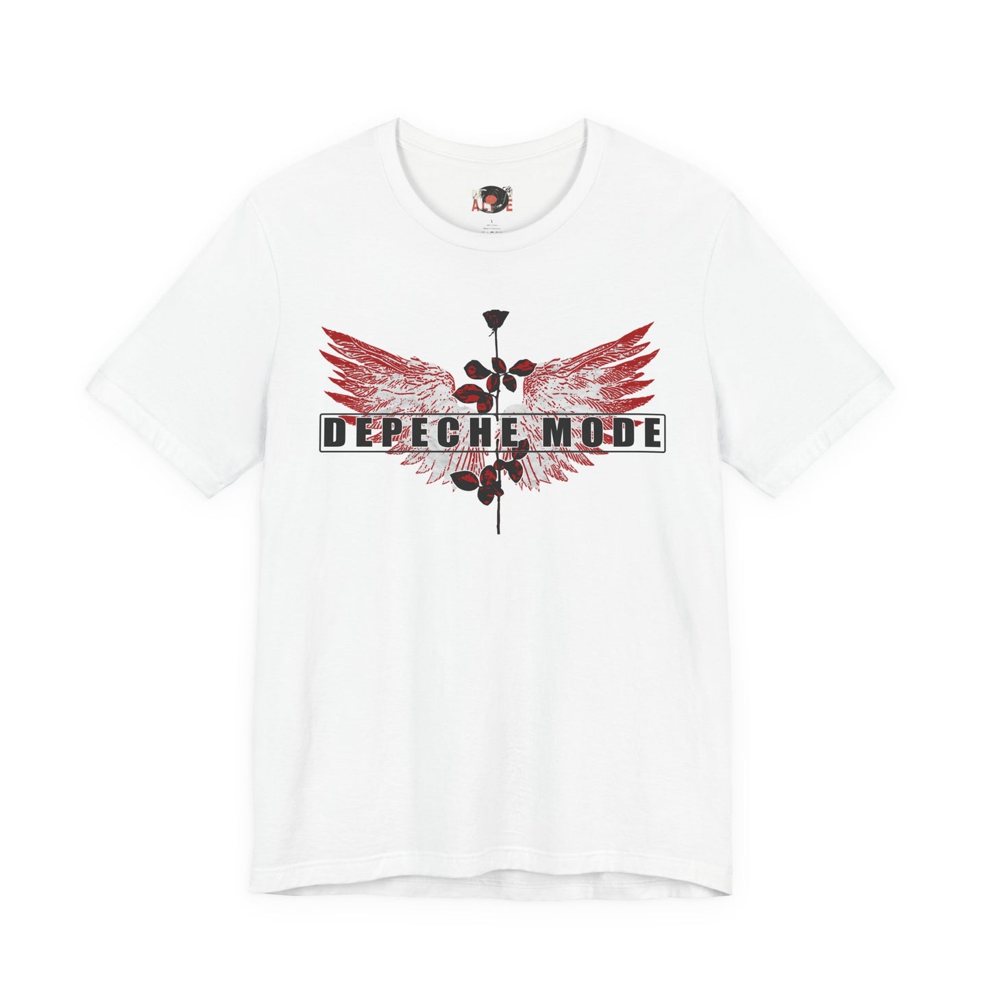 Depeche Mode Wings Rose T-Shirt | Band Logo Tee