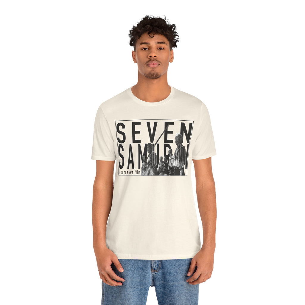 Seven Samurai movie graphic Tee | Classic Kurosawa poster design