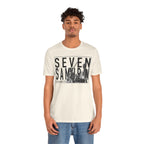 Seven Samurai movie graphic Tee | Classic Kurosawa poster design