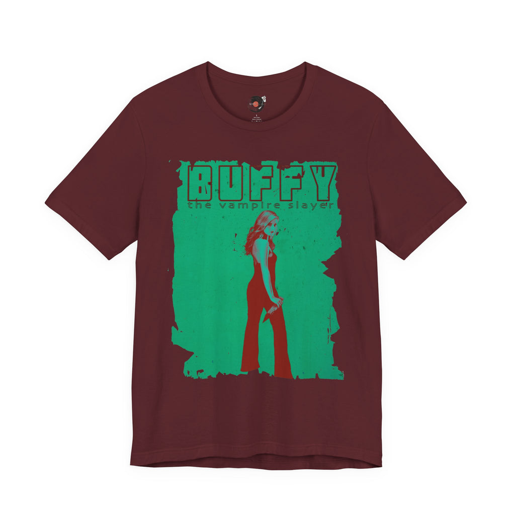 Buffy the Vampire Slayer Retro Poster Tee | Graphic T-Shirt