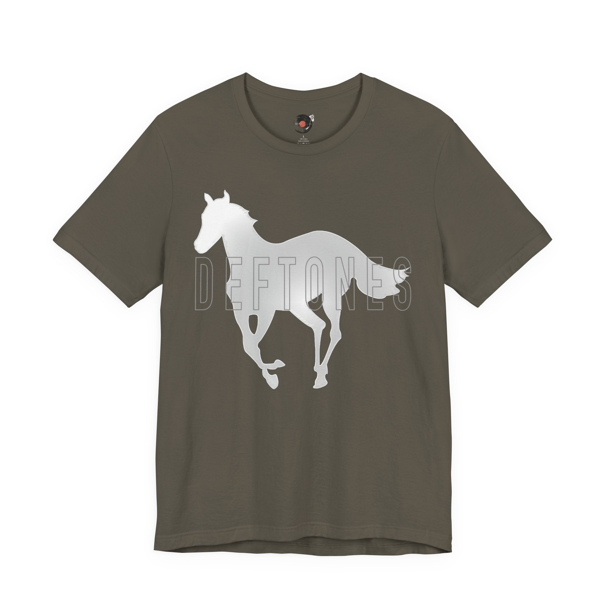 White Horse Silhouette Deftones T-Shirt | Band Logo Tee