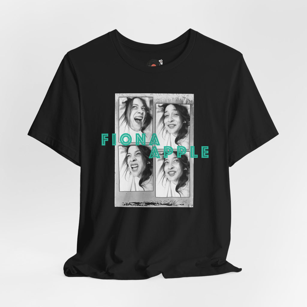 Fiona Apple Collage Tee T-Shirt | Portrait Music Graphic