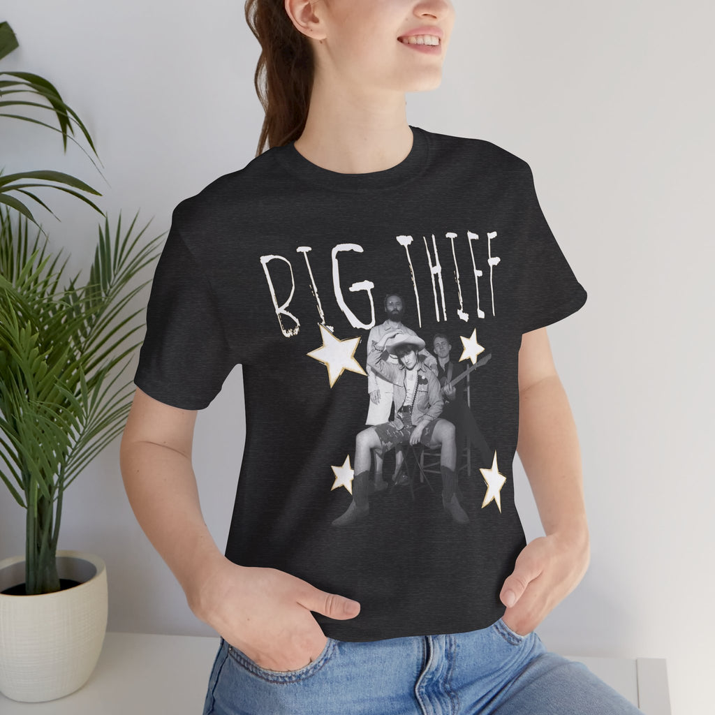Big Thief Band Photo Tee — Vintage Indie Rock T-Shirt