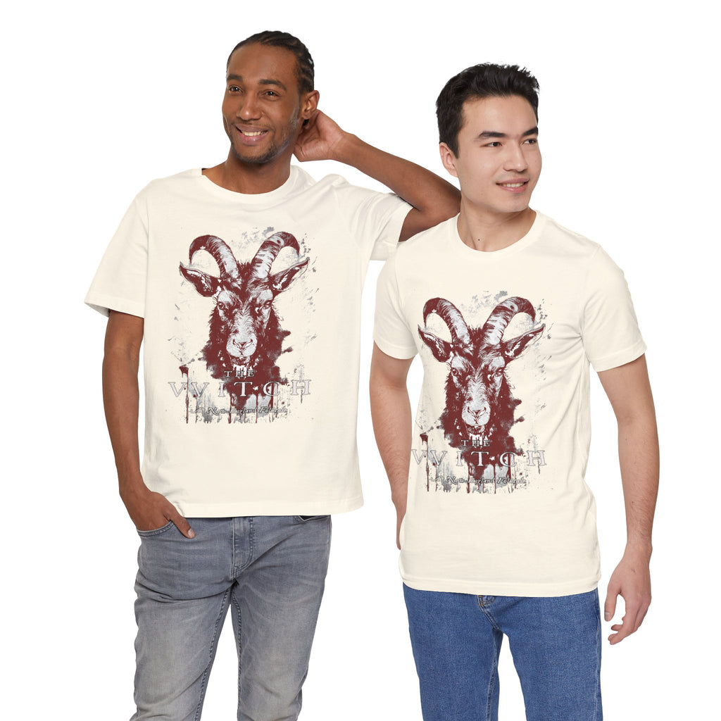 Witch Goat Illustration Tee | Witch Robert Eggers Horror Movie Graphic