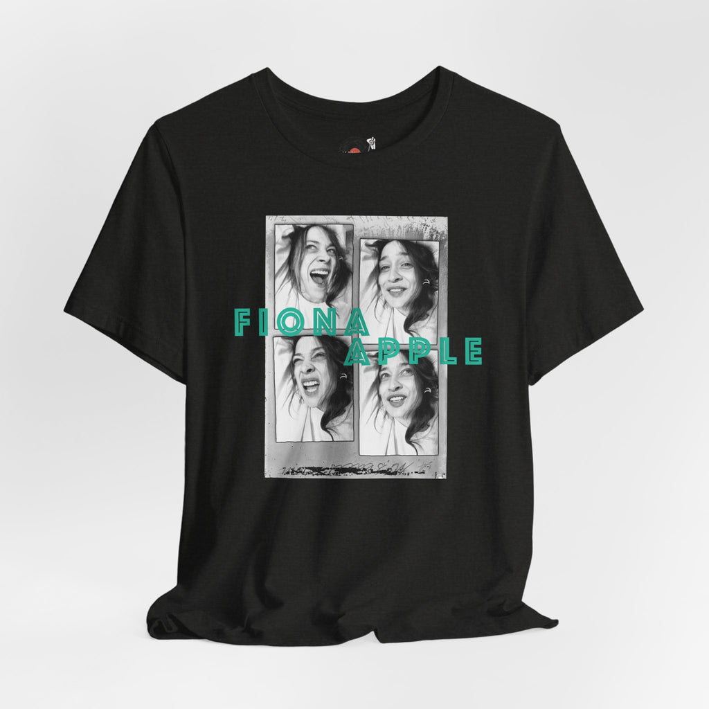 Fiona Apple Collage Tee T-Shirt | Portrait Music Graphic