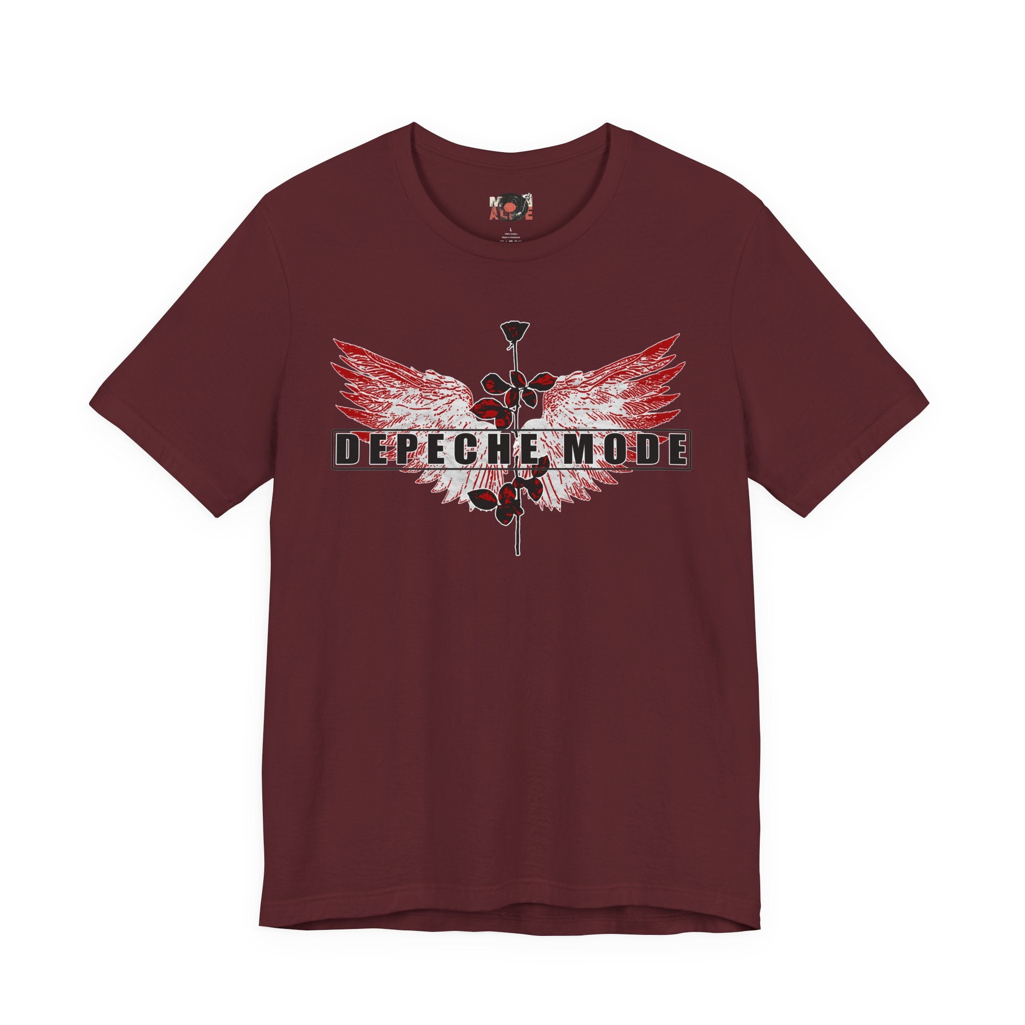 Depeche Mode Wings Rose T-Shirt | Band Logo Tee