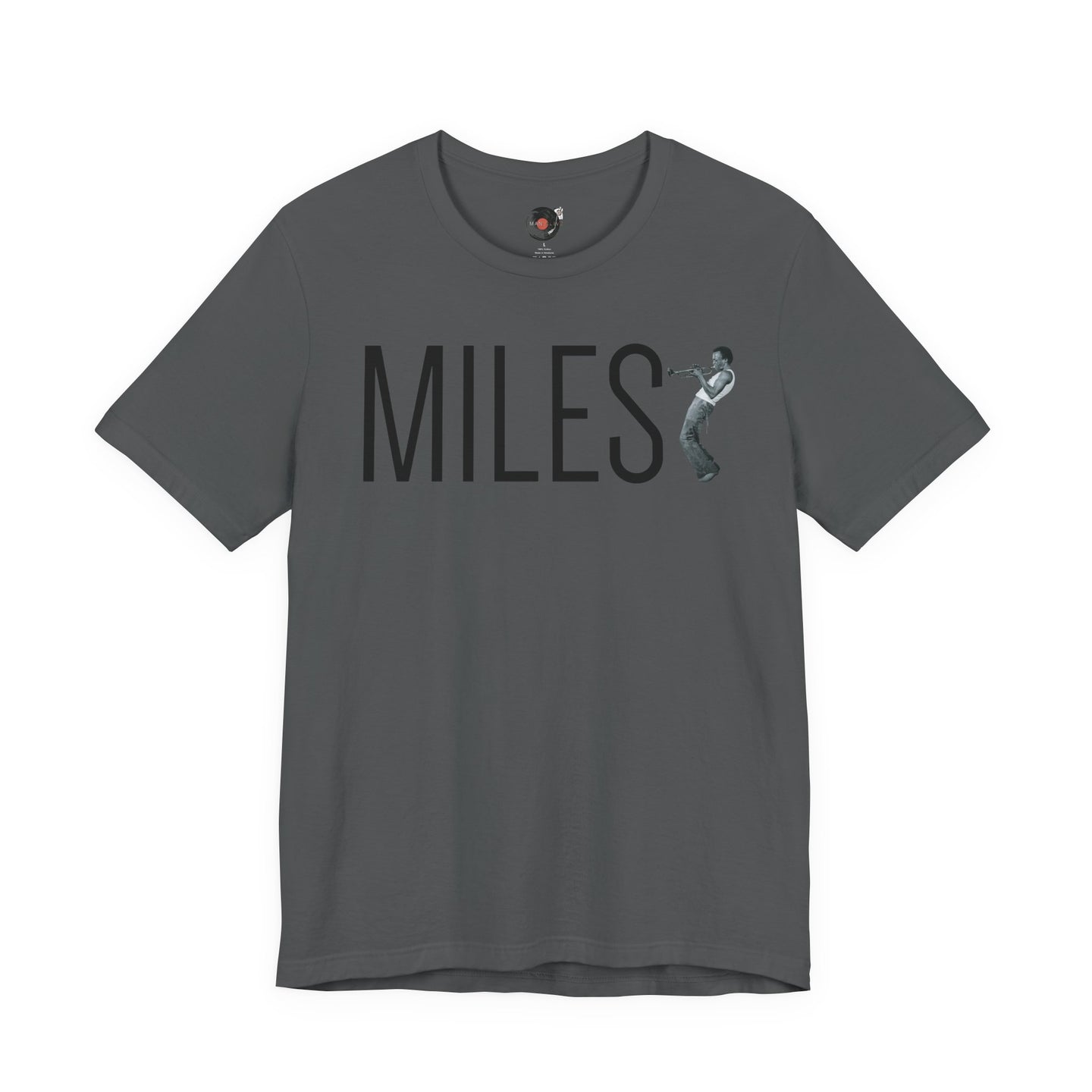 Miles Davis Jazz Music Unisex Tee, Vintage Minimalist Art Shirt, Cool Jazz Lover Gift, Retro Musician T-Shirt, Clean Design Top, Music