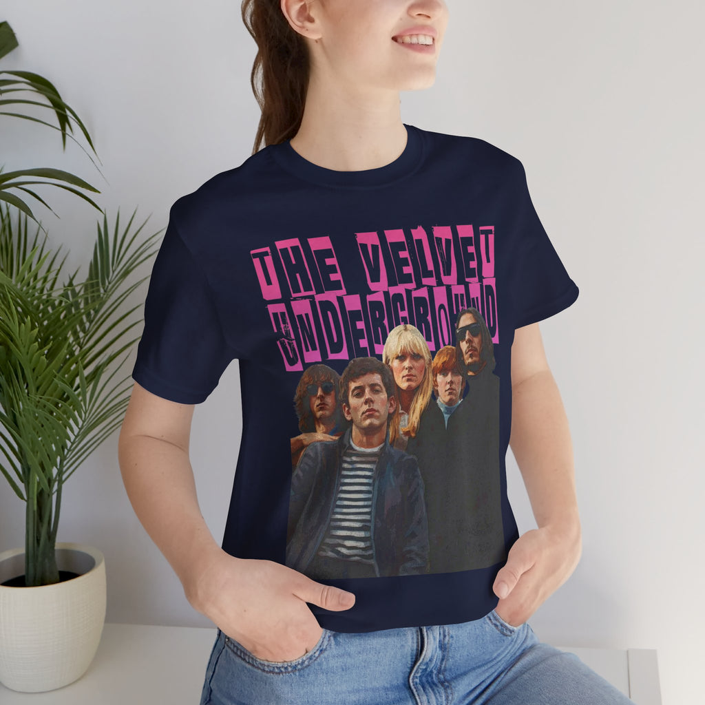 Velvet Underground Unisex Jersey Short Sleeve Tee