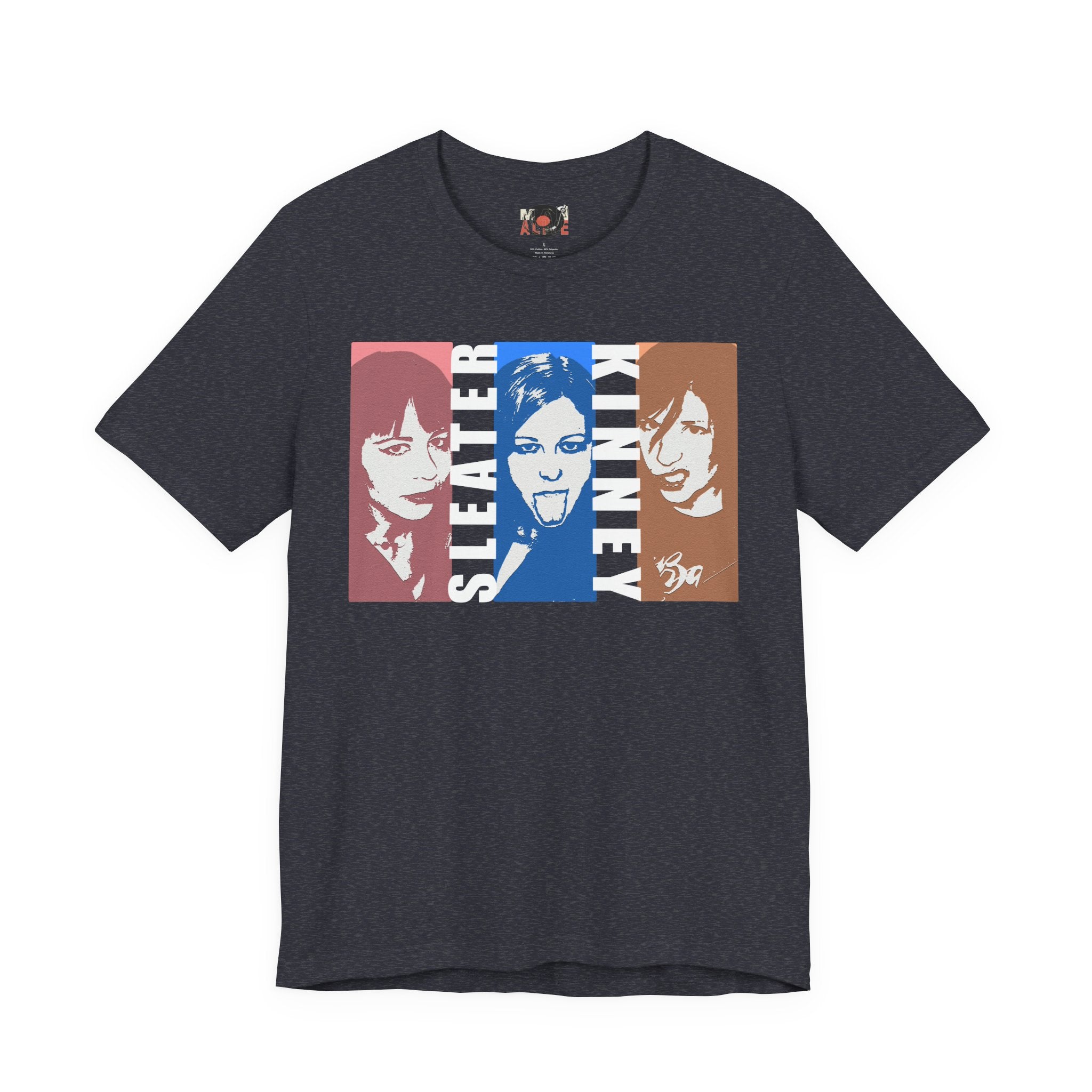 Sleater-Kinney Band Portrait T-Shirt | Indie Rock Tee