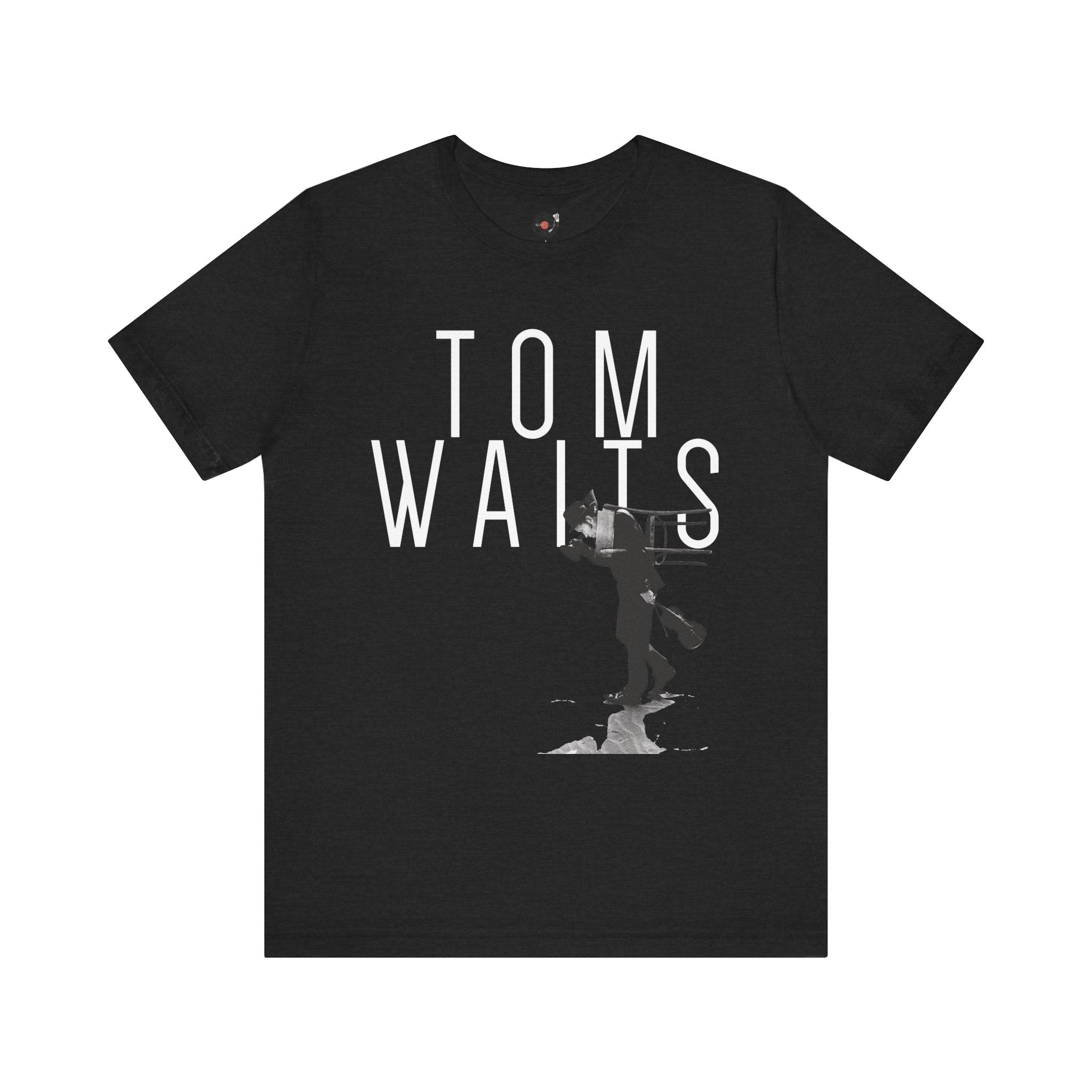 Tom Waits Fan Shirt, Unisex Music Tee, Jersey Short Sleeve Top, Vintage Music Shirt