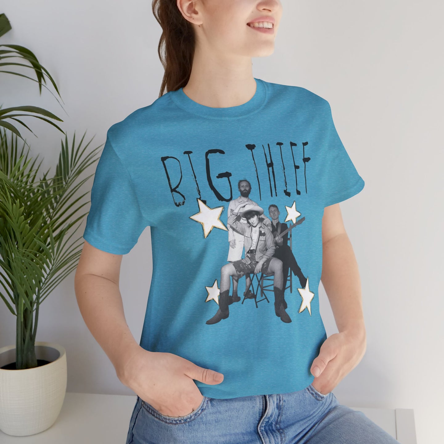 Big Thief Band Photo Tee — Vintage Indie Rock T-Shirt