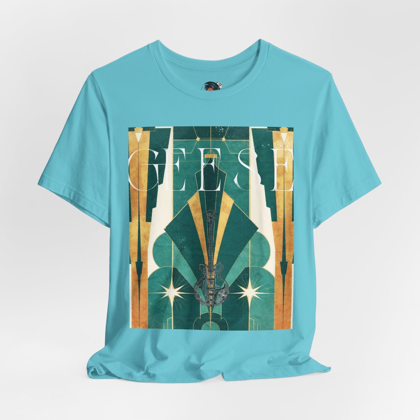 GEESE band Tee, Art Deco Inspire Graphic Tee, Vintage Style Shirt, Retro Tee, Gift for Art Lovers, Casual Wear
