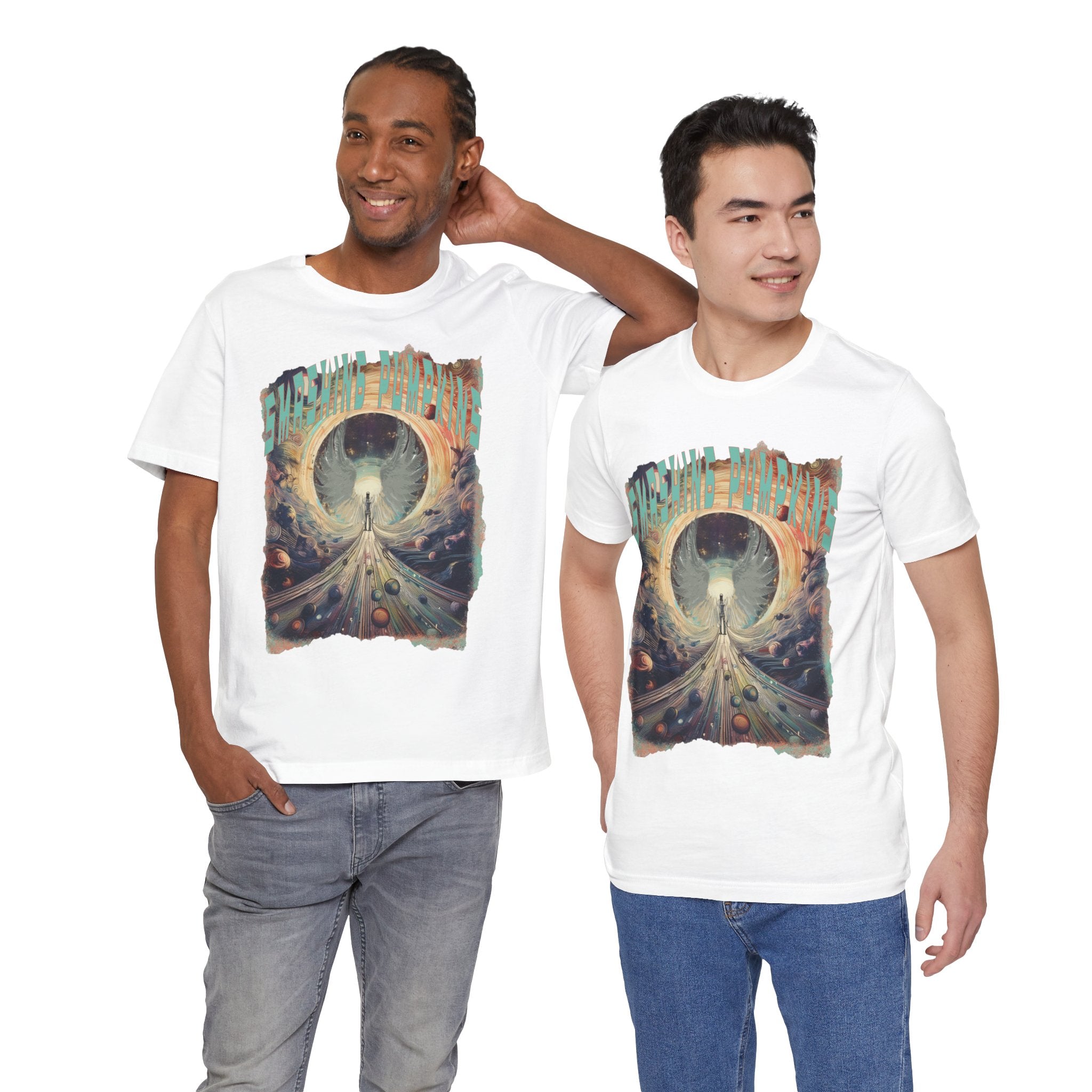 Smashing Pumpkins Psychedelic Cosmic Journey T-Shirt – Alt rock Music Graphic Tee