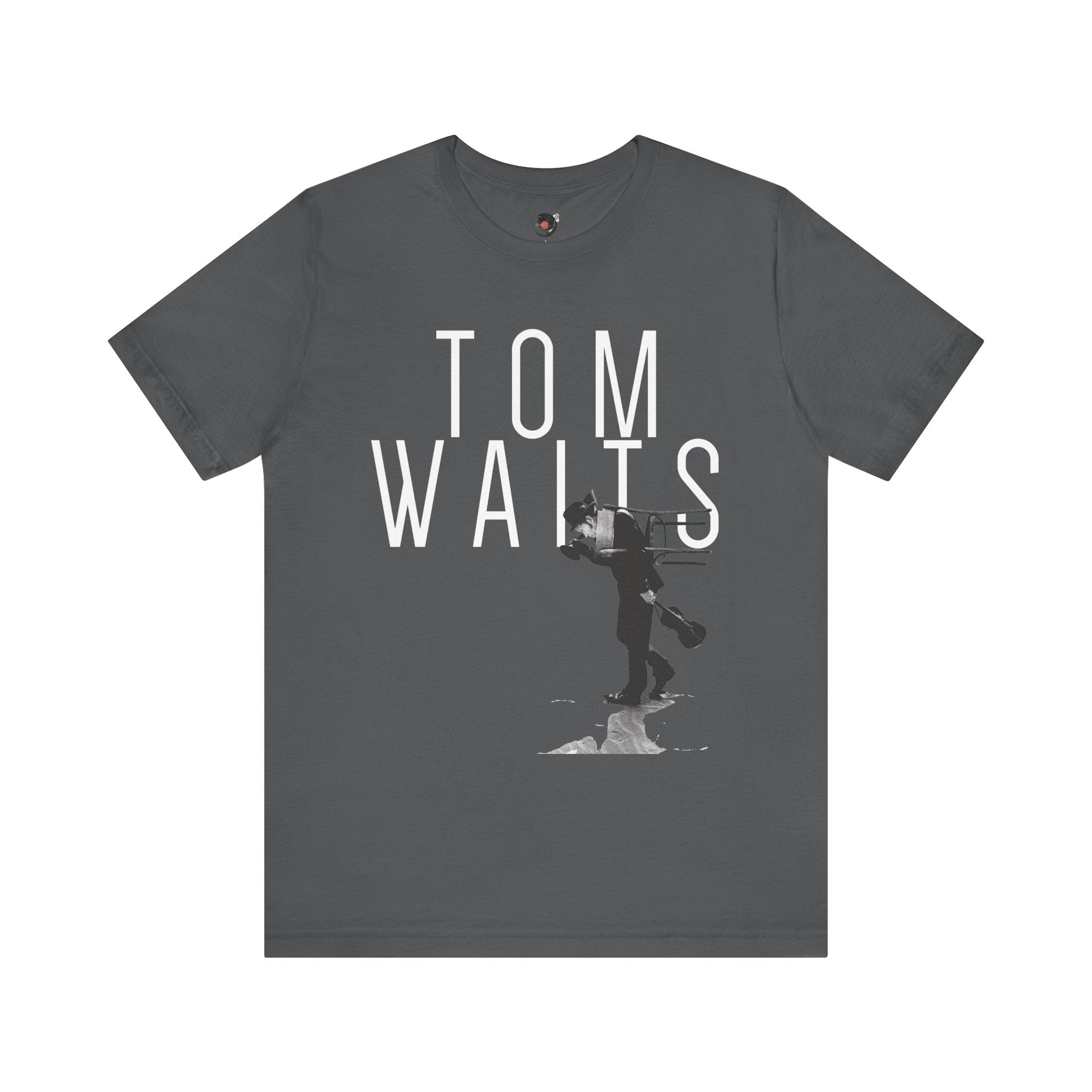 Tom Waits Fan Shirt, Unisex Music Tee, Jersey Short Sleeve Top, Vintage Music Shirt