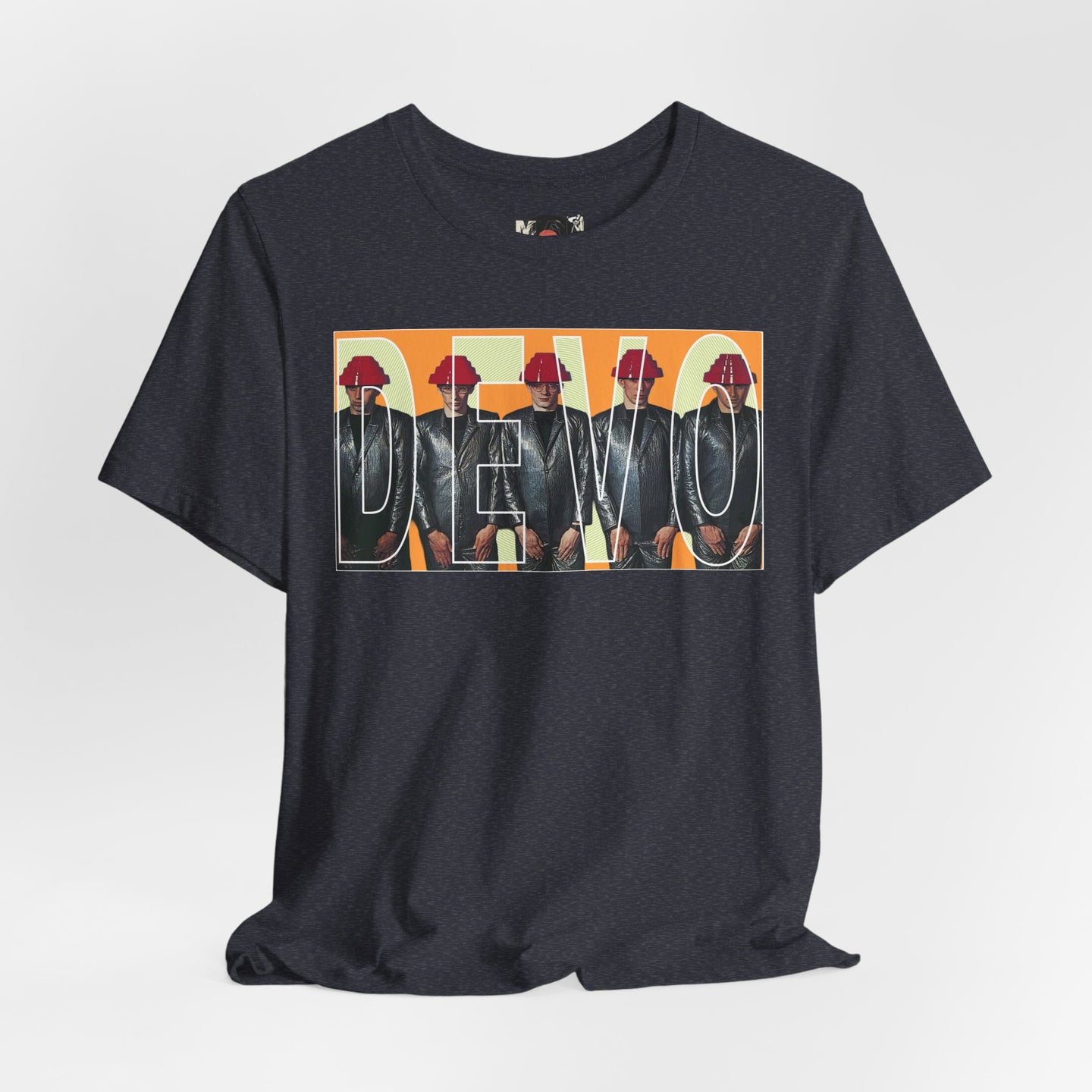 Devo Retro Pop Art Band Tee — Devo Graphic T-Shirt