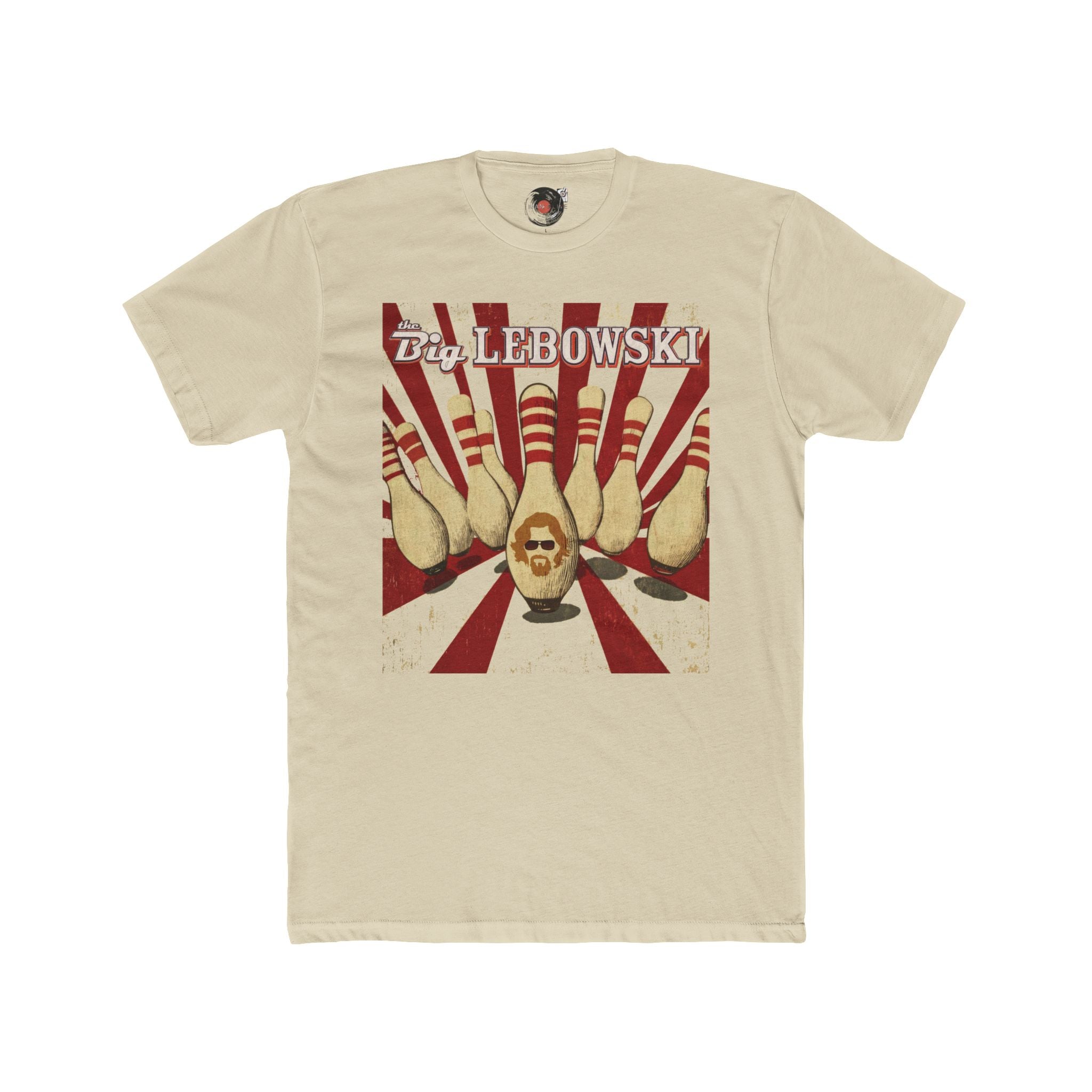The Dude Bowling Pins T-Shirt | Retro The Big Lebowski Movie Tee