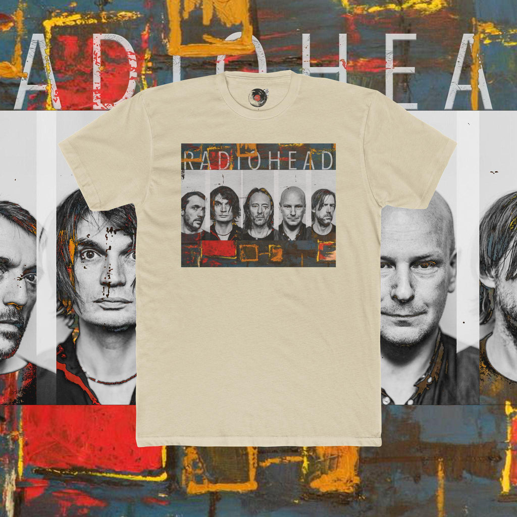 Radiohead Band T-Shirt, Alternative Rock Music Tee, Unisex Crew Neck Top, Concert Merch, Festival Apparel