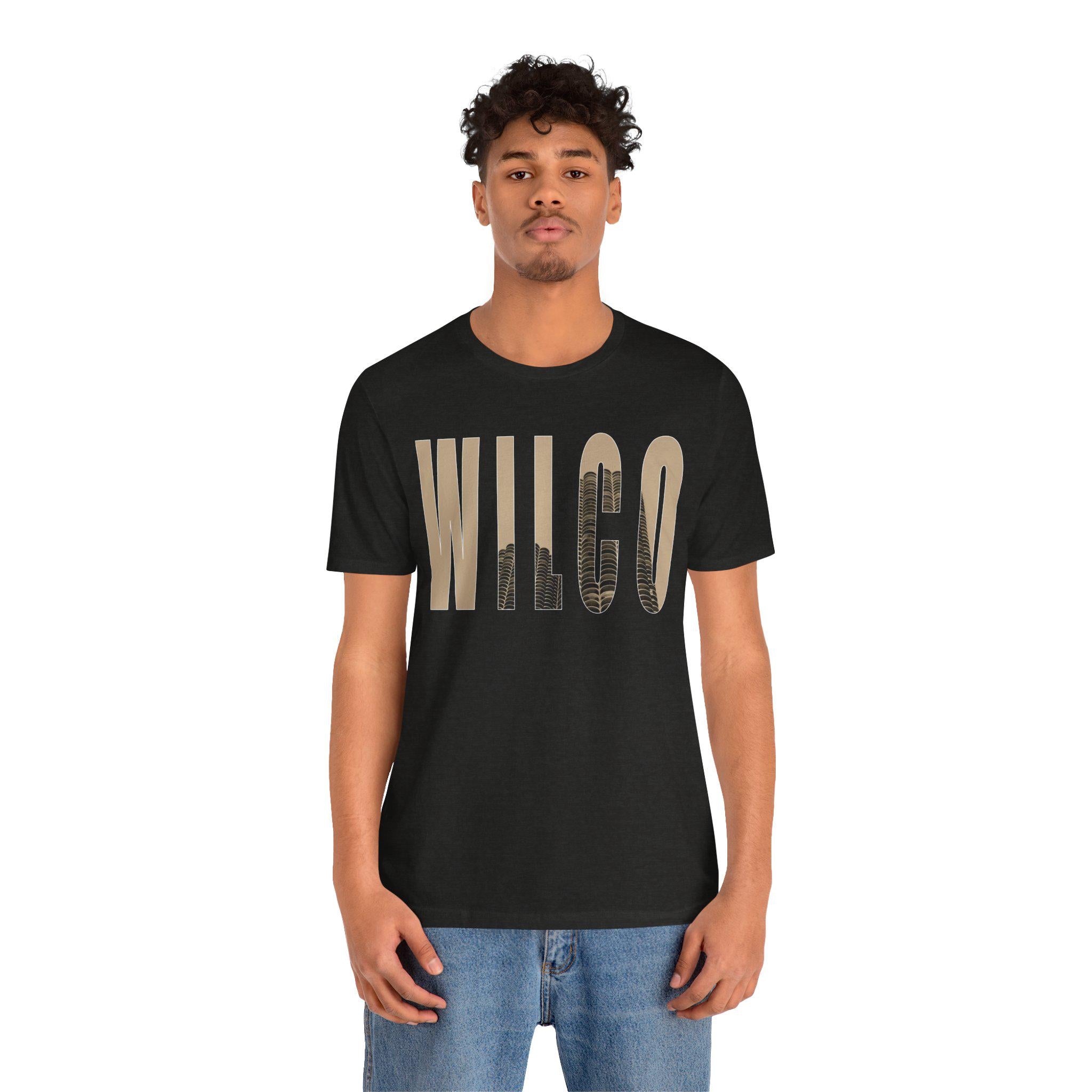 Wilco Yankee Hotel Foxtrot T-Shirt | Vintage Band Lettering