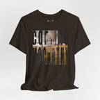 Cormac McCarthy Typography Tee | Western Landscape Text Art