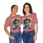 Bjork Portrait Pop Art Tee | Music Face Graphic T-shirt