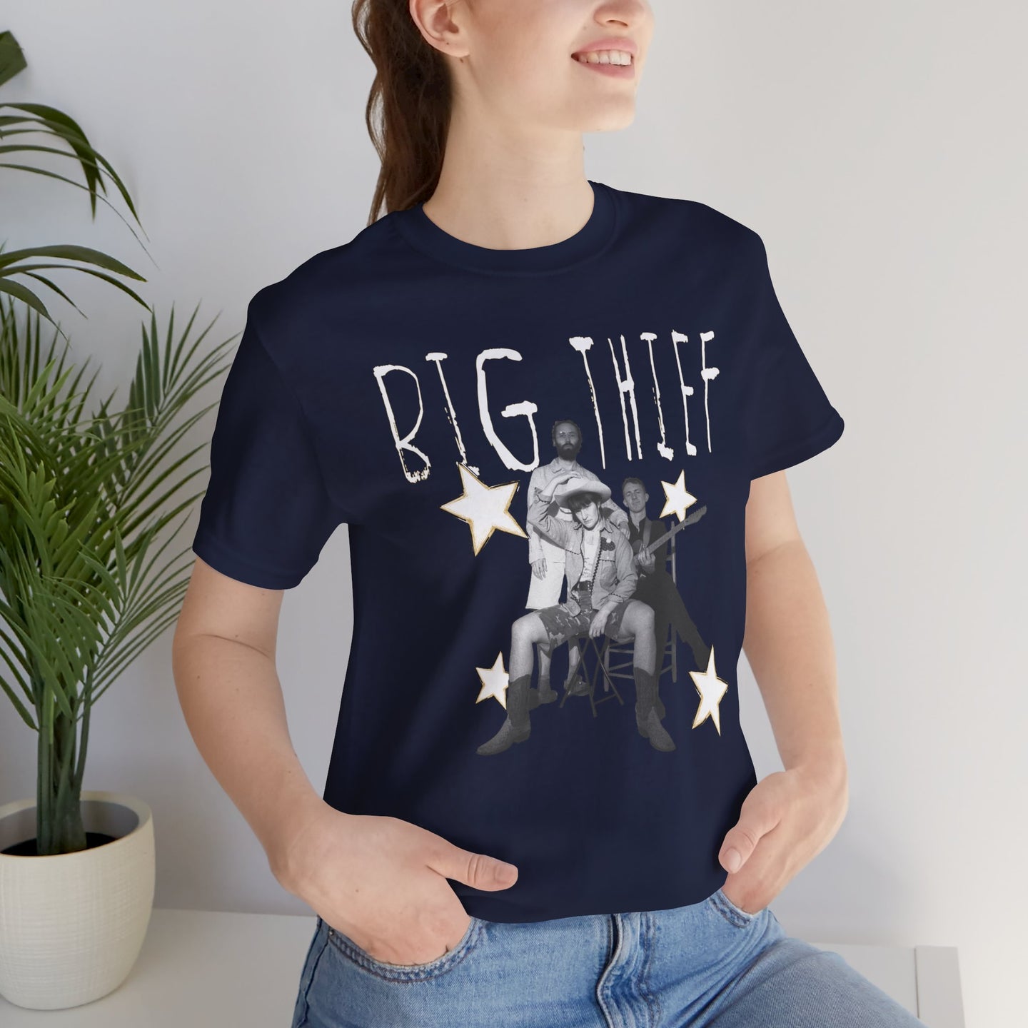 Big Thief Band Photo Tee — Vintage Indie Rock T-Shirt