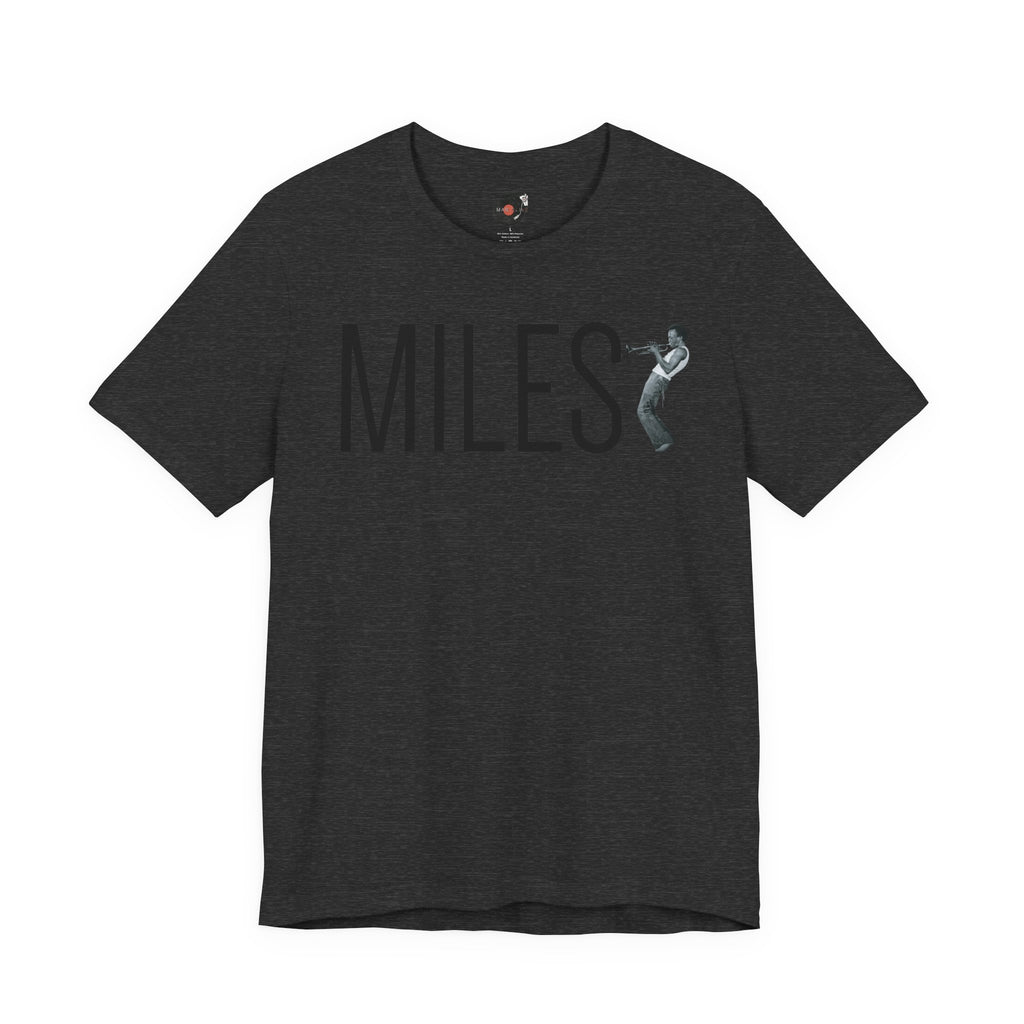 Miles Davis Jazz Music Unisex Tee, Vintage Minimalist Art Shirt, Cool Jazz Lover Gift, Retro Musician T-Shirt, Clean Design Top, Music
