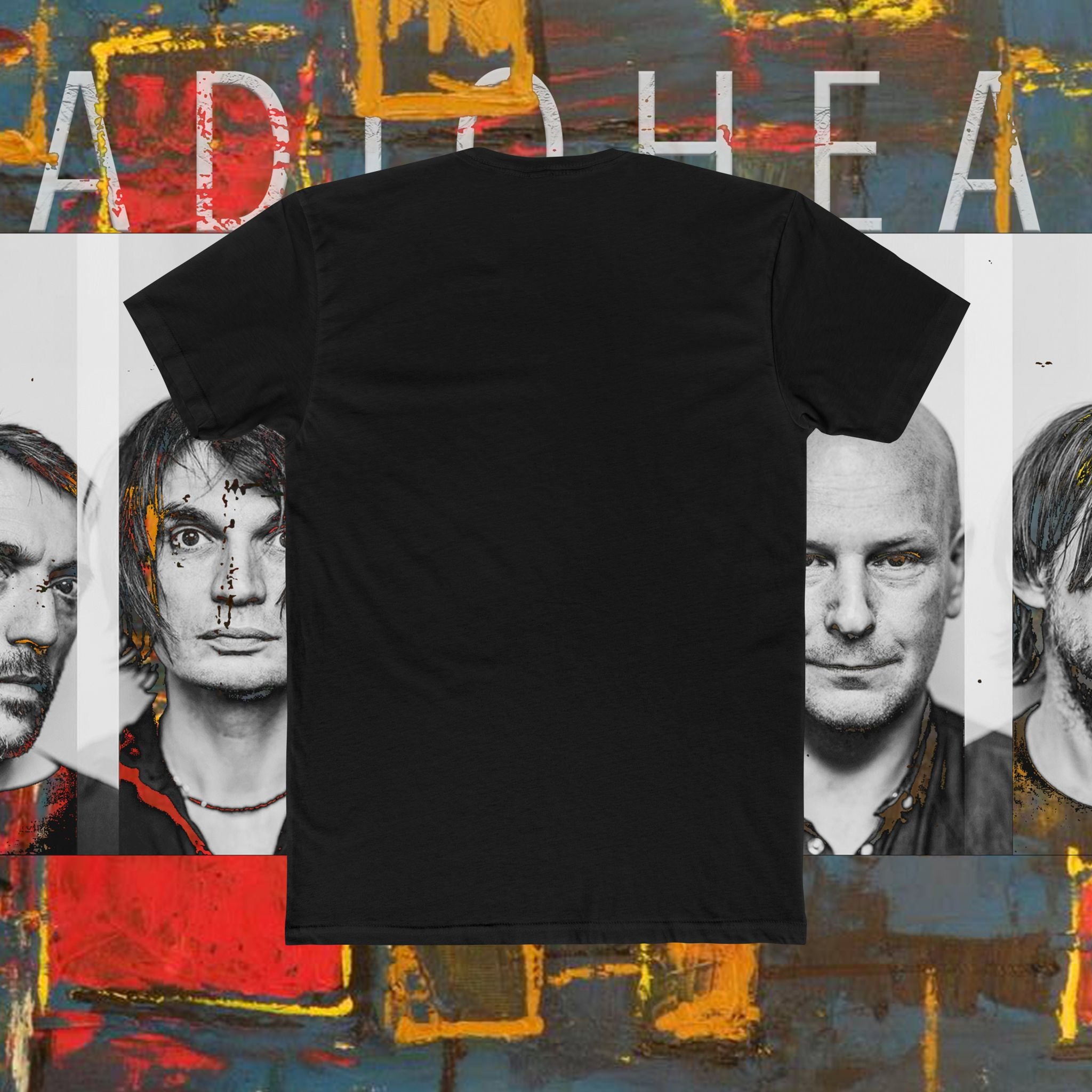 Radiohead Band T-Shirt, Alternative Rock Music Tee, Unisex Crew Neck Top, Concert Merch, Festival Apparel