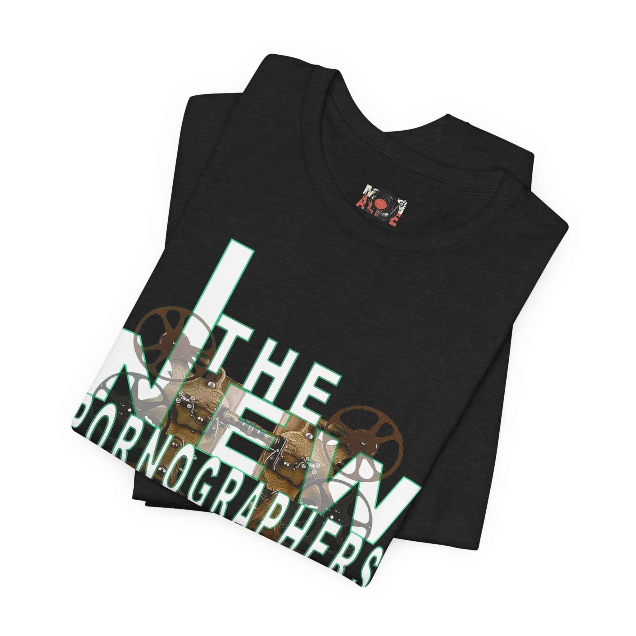 The New Pornographers band art Tee | Vintage film camera graphic