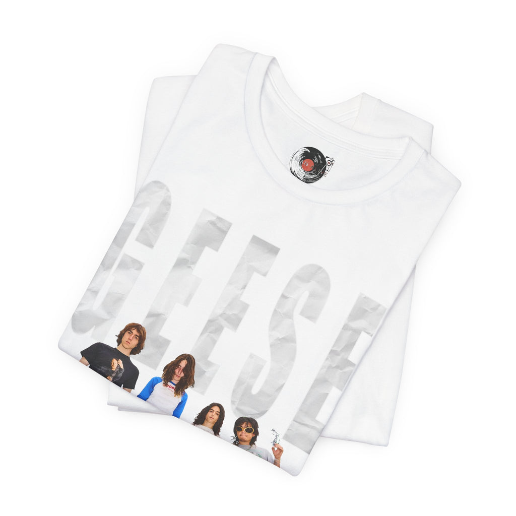 Geese Band Photo T-Shirt | Vintage Rock Tee, Group Photo Graphic