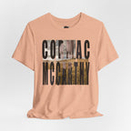 Cormac McCarthy Typography Tee | Western Landscape Text Art