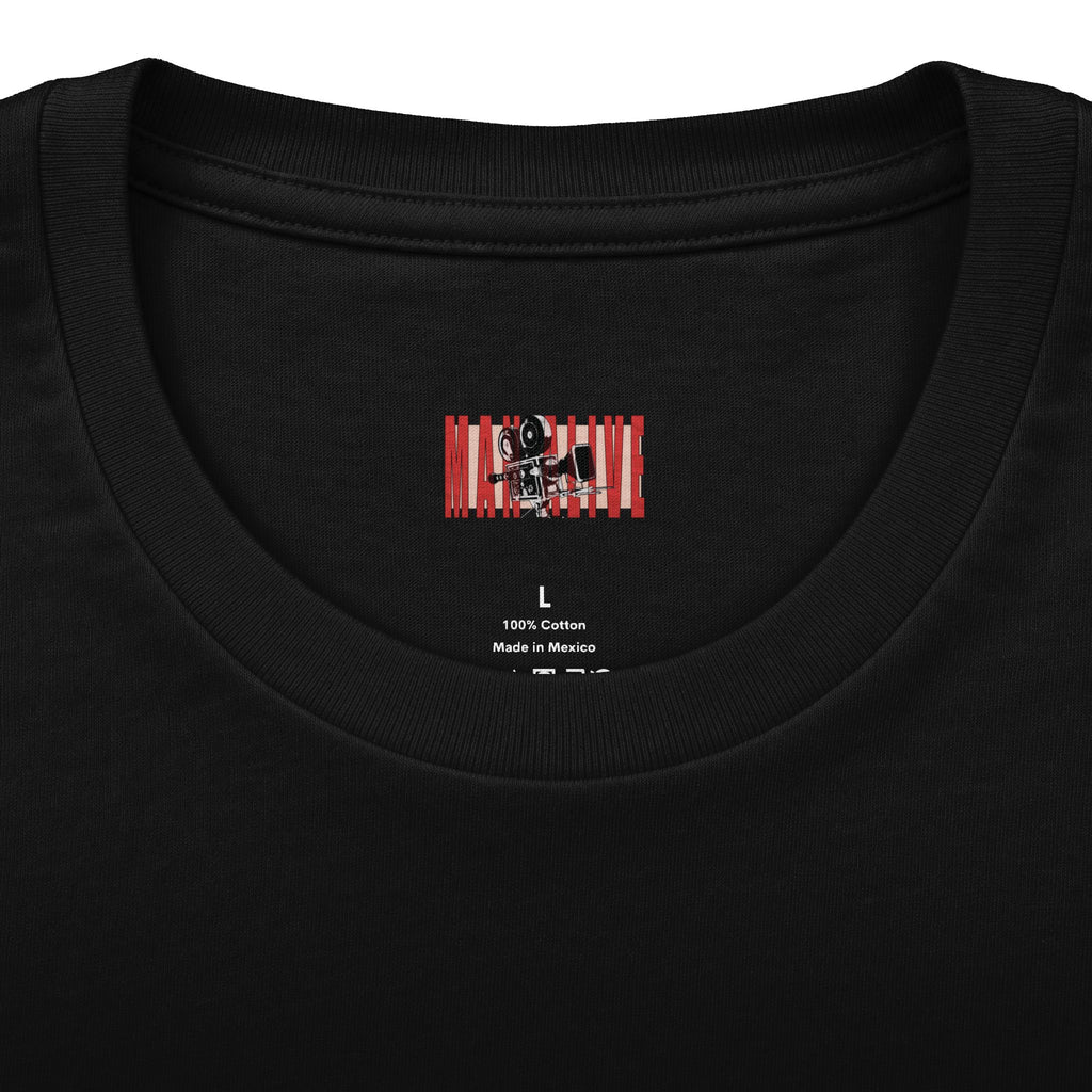 Le Samurai Vintage Movie Graphic Tee — Retro Blue Noir Crew