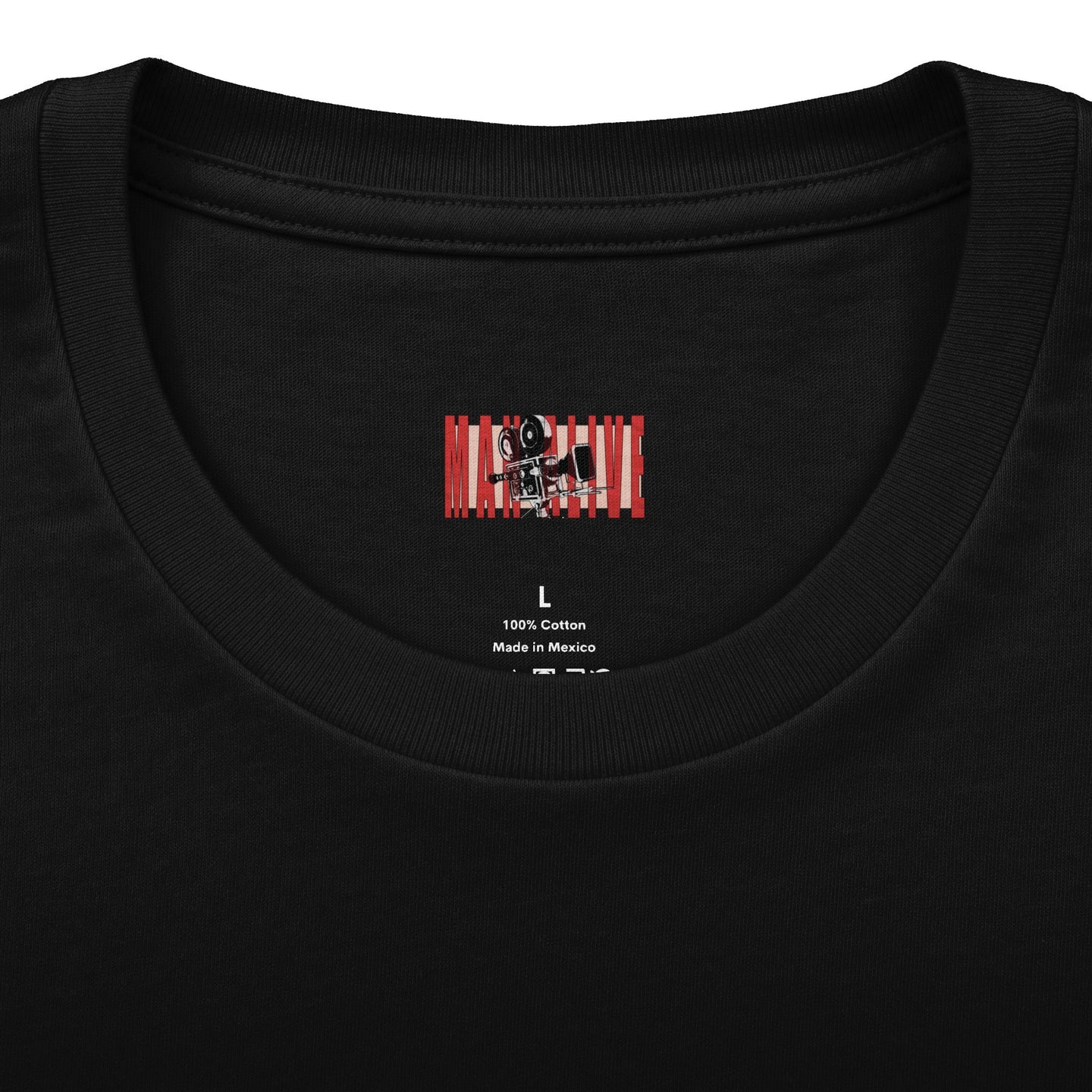 Le Samurai Vintage Movie Graphic Tee — Retro Blue Noir Crew