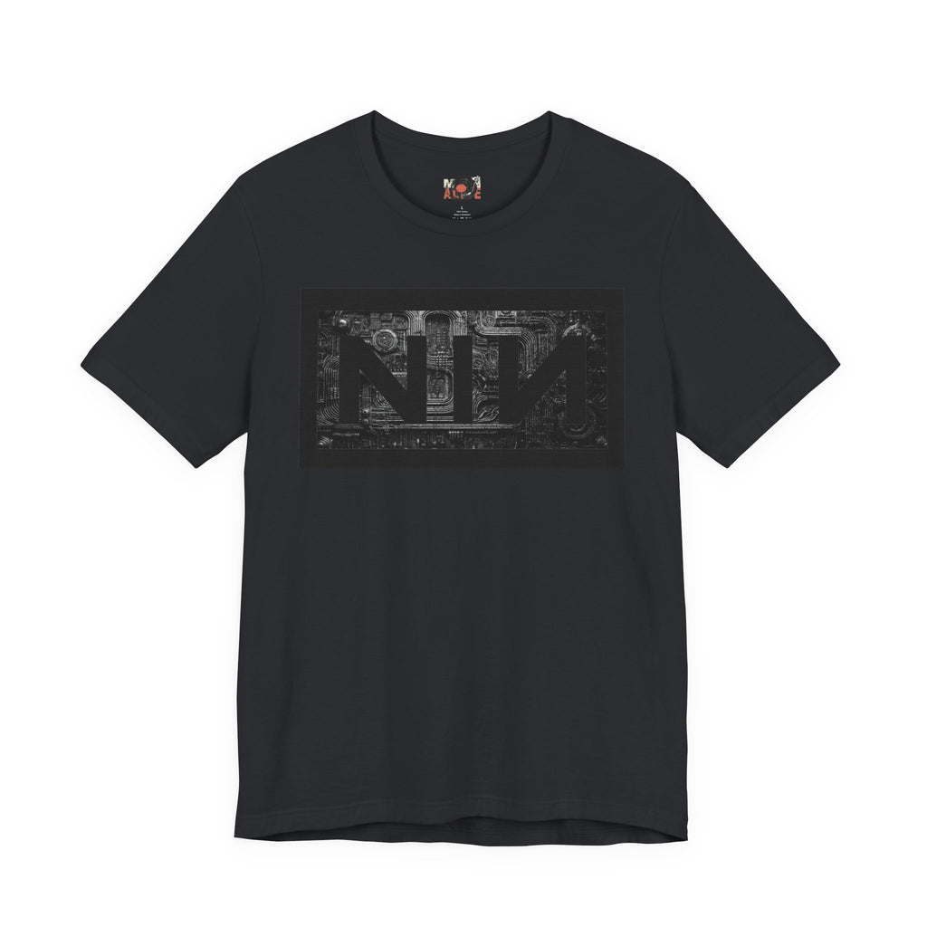 NIN computer wire gritty tee | Music Industrial graphic tee