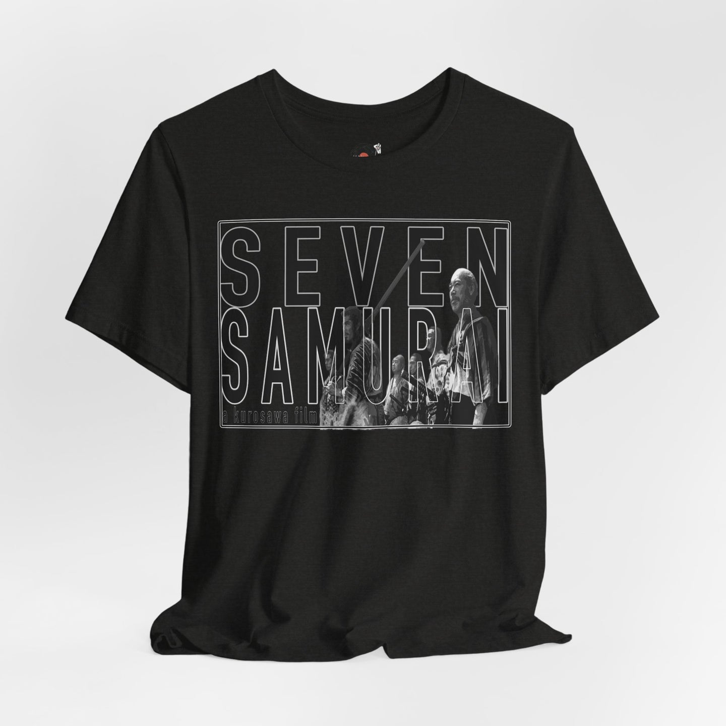Seven Samurai movie graphic Tee | Classic Kurosawa poster design