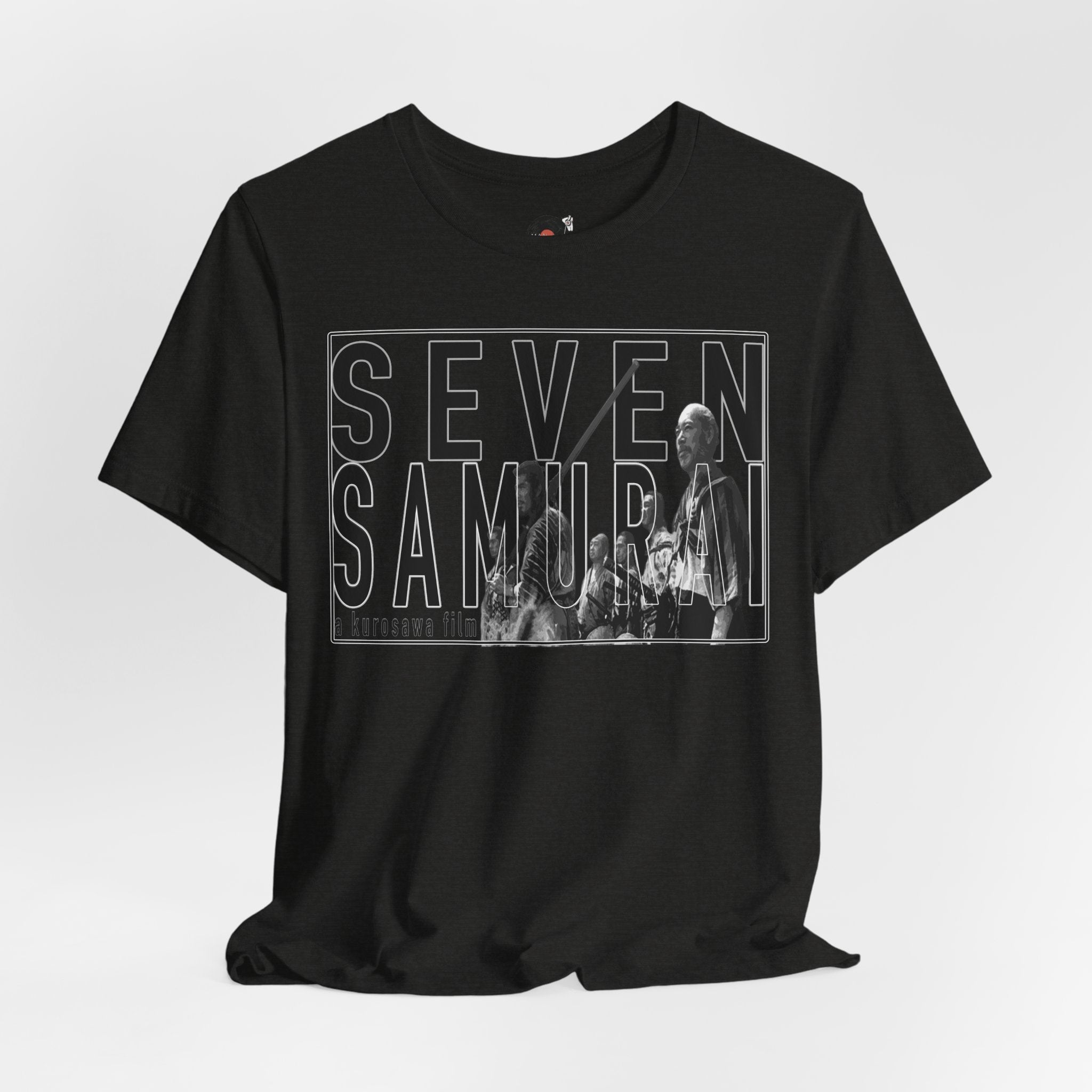 Seven Samurai movie graphic Tee | Classic Kurosawa poster design