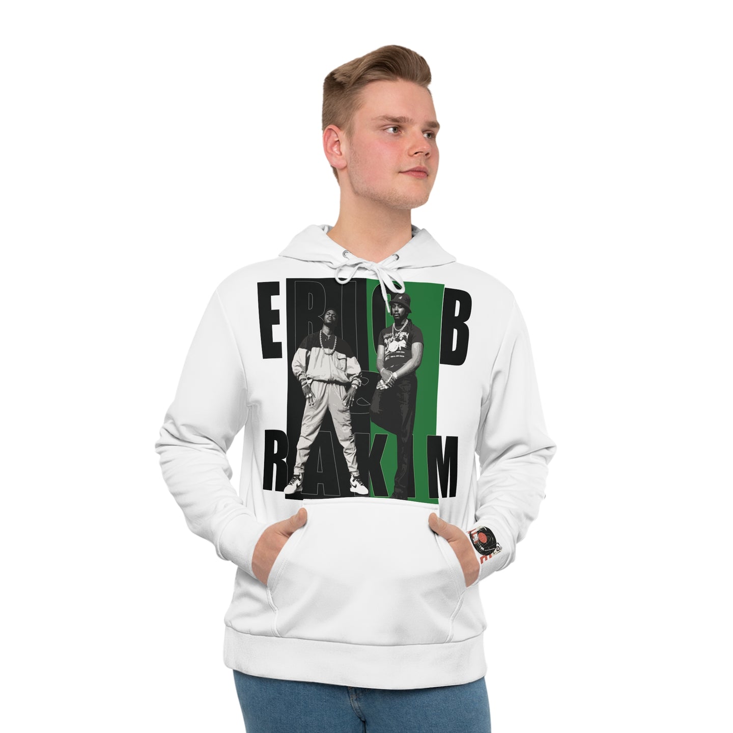 Eric B. & Rakim Graphic Hoodie — Vintage Hip-Hop Duo