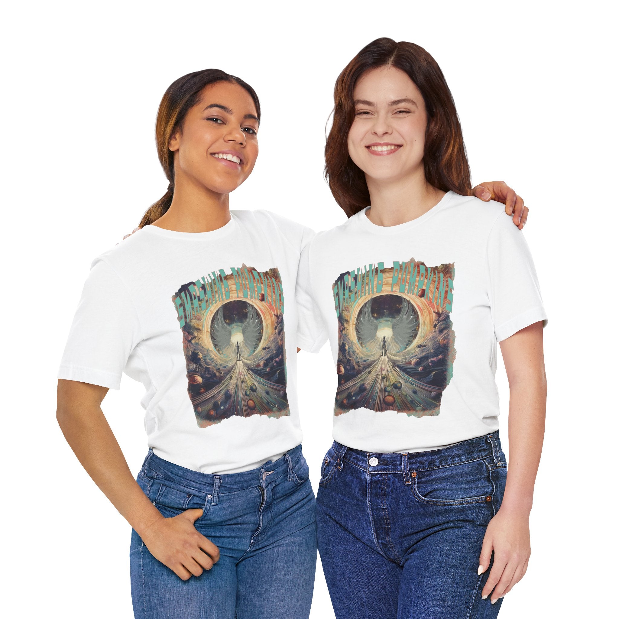 Smashing Pumpkins Psychedelic Cosmic Journey T-Shirt – Alt rock Music Graphic Tee