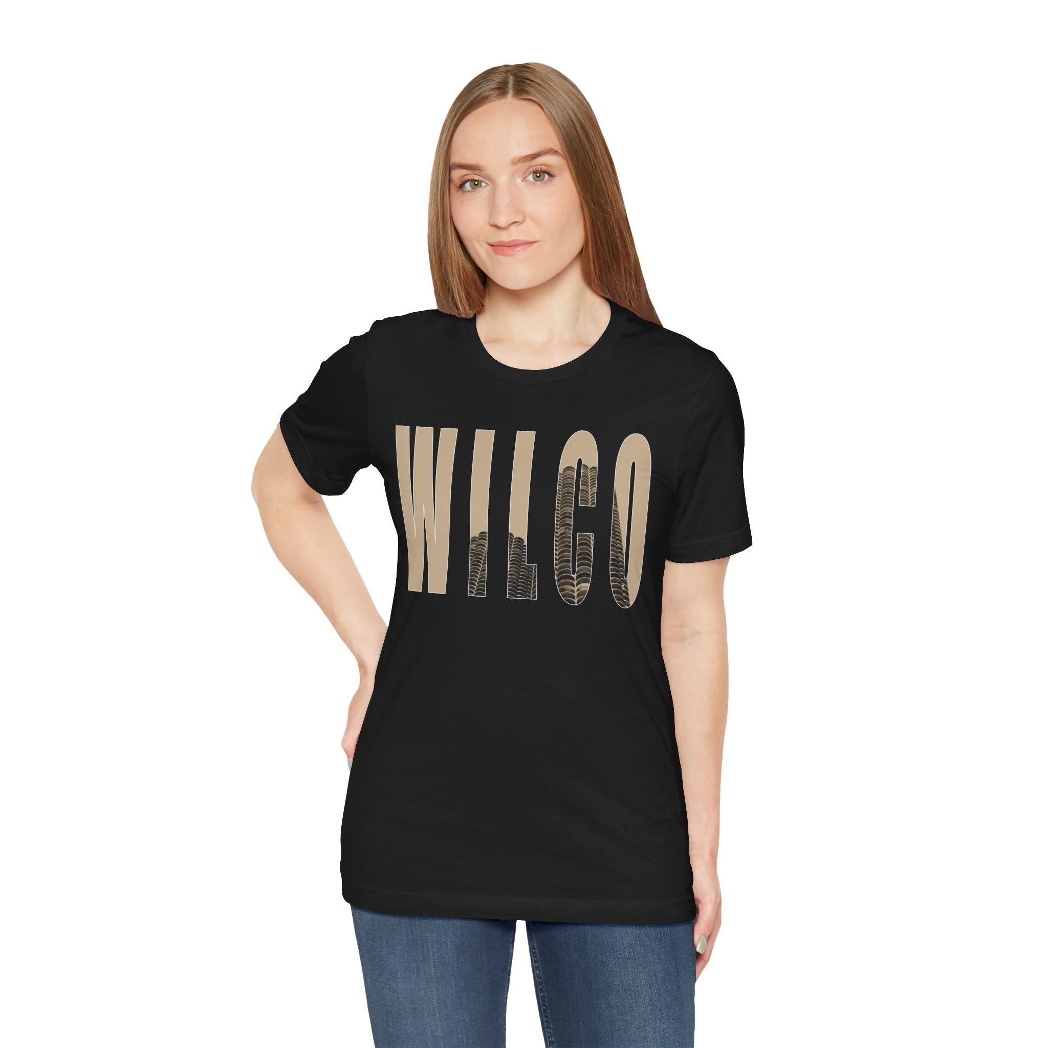 Wilco Yankee Hotel Foxtrot T-Shirt | Vintage Band Lettering
