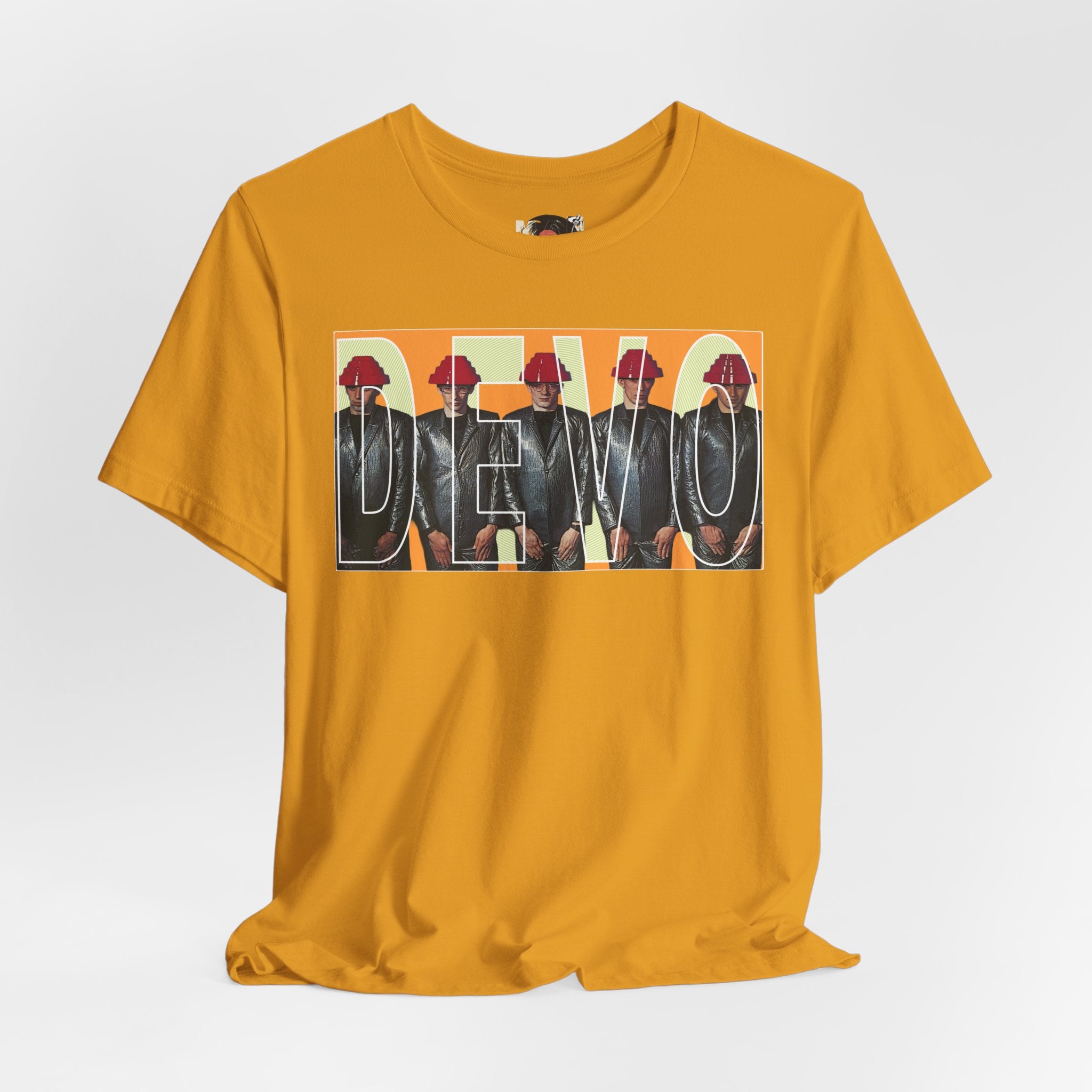 Devo Retro Pop Art Band Tee — Devo Graphic T-Shirt