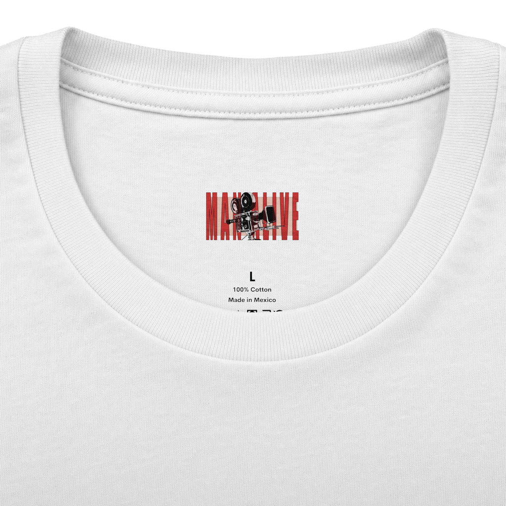 Le Samurai Vintage Movie Graphic Tee — Retro Blue Noir Crew