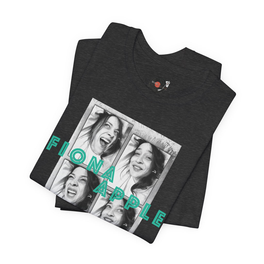 Fiona Apple Collage Tee T-Shirt | Portrait Music Graphic