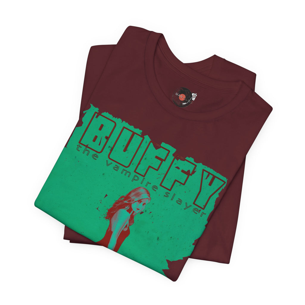 Buffy the Vampire Slayer Retro Poster Tee | Graphic T-Shirt
