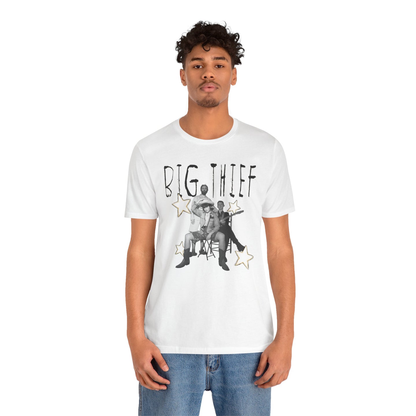 Big Thief Band Photo Tee — Vintage Indie Rock T-Shirt