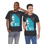 The National Band Matt Berninger Retro Indie Rock Graphic Tee | Blue Halftone