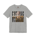 Cormac McCarthy Typography Tee | Western Landscape Text Art