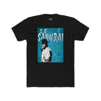 Le Samurai Vintage Movie Graphic Tee — Retro Blue Noir Crew