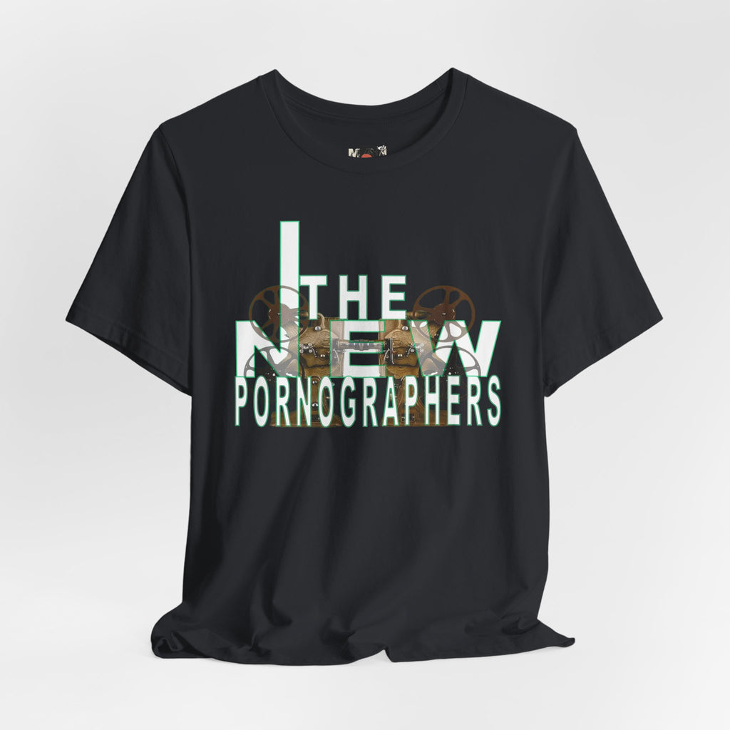 The New Pornographers band art Tee | Vintage film camera graphic