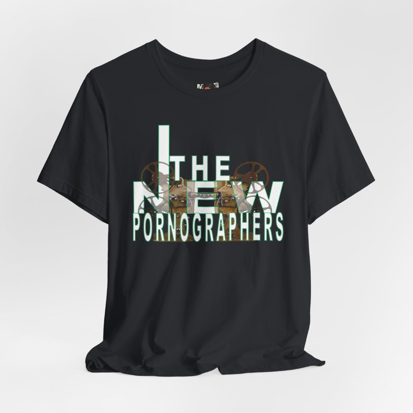 The New Pornographers band art Tee | Vintage film camera graphic